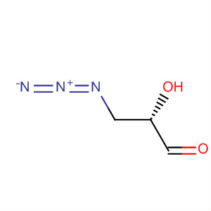 Propanal, 3-azido-2-hydroxy-, (S)- molecular structure
