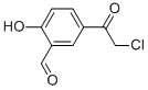 Benzaldehyde, 5-(chloroacetyl)-2-hydroxy-