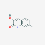 3-Hydroxy-7-methylquinolin-2(1H)-one molecular structure