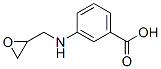 BENZOIC ACID 3-[(OXIRANYLMETHYL)AMINO]- molecular structure
