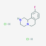 10-fluoro-2,3,4,6,7,11b-hexahydro-1H-pyrazino[2,1-a]isoquinoline,dihydrochloride