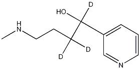 4-(Methylamino)-1-(3-pyridyl)-1-butanol-D3