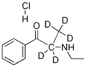 2-(Ethylamino)propiophenone-d5 Hydrochloride