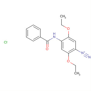 Benzenediazonium, 4-(benzoylamino)-2,5-diethoxy-, chloride molecular structure