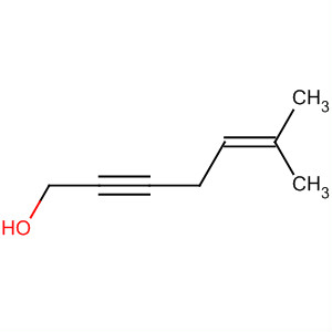 5-Hepten-2-yn-1-ol, 6-methyl- molecular structure