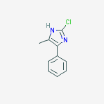 2-chloro-5-methyl-4-phenyl-1h-imidazole molecular structure