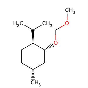Cyclohexane, 2-(methoxymethoxy)-4-methyl-1-(1-methylethyl)-,(1S,2R,4R)- molecular structure