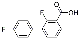 2,4'-Difluoro-[1,1'-biphenyl]-3-carboxylic acid molecular structure