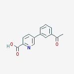 5-(3-ACETYLPHENYL)-PICOLINIC ACID