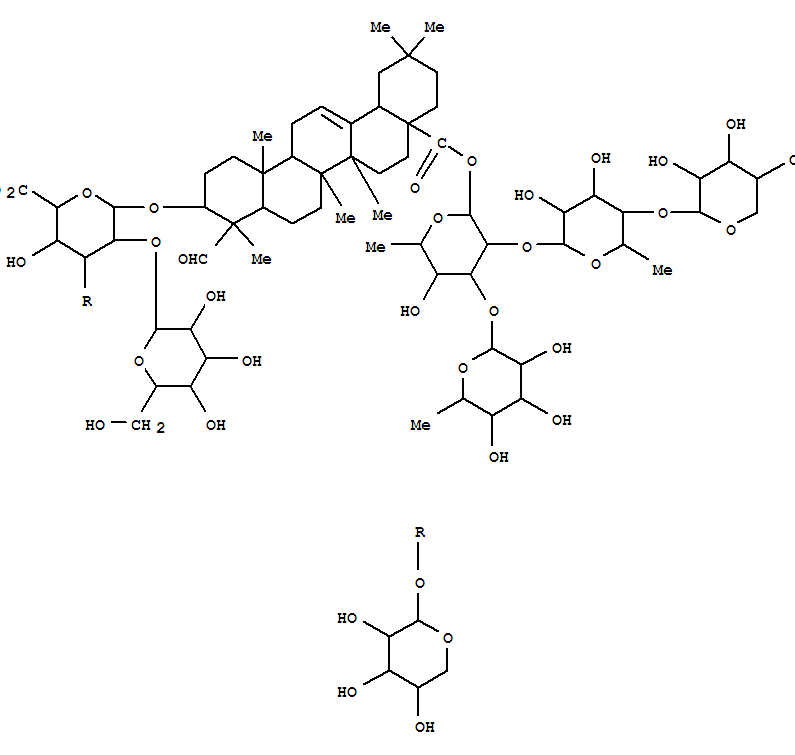Oleanane,b-D-glucopyranosiduronic acidderiv.