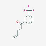 1-[3-(TrifluoroMethyl)phenyl]pent-4-en-1-one molecular structure