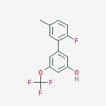 3-(2-fluoro-5-methylphenyl)-5-(trifluoromethoxy)phenol