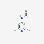 FORMAMIDE,N-(2,6-DIMETHYL-PYRIDIN-4-YL)- molecular structure