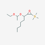 Silane, [3-[1-(1-ethoxyethoxy)hexyl]oxiranyl]trimethyl-