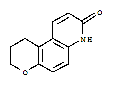 1H-Pyrano[3,2-f]quinolin-8(7H)-one,2,3-dihydro- molecular structure