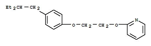 2-{2-[4-(2-ethylbutyl)phenoxy]ethoxy}pyridine