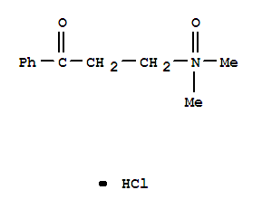 3,3-bis(methyl-oxido-amino)-1-phenyl-propan-1-one hydrochloride