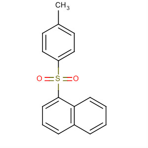 Naphthalene, 1-[(4-methylphenyl)sulfonyl]- molecular structure
