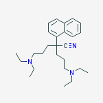 α,α-Bis[3-(diethylamino)propyl]-1-naphthaleneacetonitrile