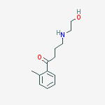 4-[(2-hydroxyethyl)amino]-1-(2-methylphenyl)butan-1-one