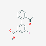 3-(2-Acetylphenyl)-5-fluorobenzoic acid