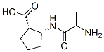 CYCLOPENTANECARBOXYLIC ACID 2-[(2-AMINO-1-OXOPROPYL)AMINO]-,[1S-[1A,2A(S*)]]-