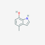 1-Piperazinecarboxylic acid, 4-(1H-indol-5-ylcarbonyl)-, 1,1-dimethylethyl ester molecular structure