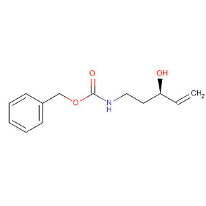 Carbamic acid, (3-hydroxy-4-pentenyl)-, phenylmethyl ester, (R)-