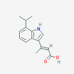 Formamide, N-[2-(3-hydroxy-1H-indol-7-yl)ethenyl]-