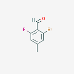 2-bromo-6-fluoro-4-methylbenzaldehyde