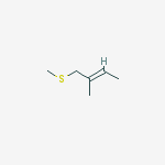 (e)-2-methyl-1-methylsulfanylbut-2-ene