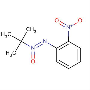 Diazene, (1,1-dimethylethyl)(2-nitrophenyl)-, 2-oxide molecular structure