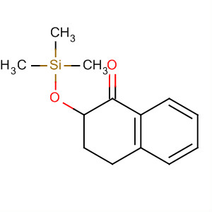 1(2H)-Naphthalenone, 3,4-dihydro-2-[(trimethylsilyl)oxy]- molecular structure