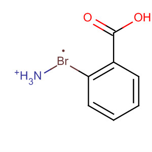 Benzoic acid, bromo-, ammonium salt molecular structure