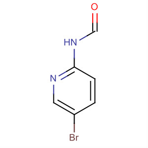 Formamide, N-(5-bromo-2-pyridinyl)- molecular structure