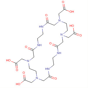 1,4,7,10,13,16,19,22-Octaazacyclotetracosane-1,4,13,16-tetraaceticacid, 6,11,18,23-tetraoxo- molecular structure
