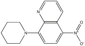 5-Nitro-8-(piperidin-1-yl)quinoline molecular structure