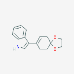 3-(1,4-Dioxaspiro[4.5]dec-7-en-8-yl)-1H-indole