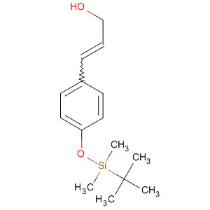 2-Propen-1-ol, 3-[4-[[(1,1-dimethylethyl)dimethylsilyl]oxy]phenyl]- molecular structure