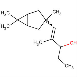 1-Penten-3-ol, 2-methyl-1-(3,6,6-trimethylbicyclo[3.1.0]hex-3-yl)- molecular structure