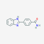 4-(1h-benzimidazol-2-yl)benzamide molecular structure