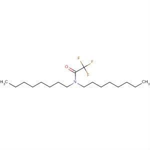Acetamide, 2,2,2-trifluoro-N,N-dioctyl- molecular structure