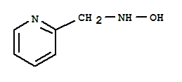 2-PYRIDINEMETHANAMINE,N-HYDROXY- molecular structure