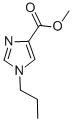 1H-Imidazole-4-carboxylicacid, 1-propyl-, methyl ester molecular structure