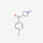 Methanone, 3-azetidinyl(4-fluorophenyl) molecular structure