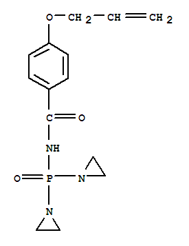 N-[bis(aziridin-1-yl)phosphoryl]-4-(prop-2-en-1-yloxy)benzamide