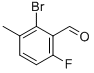 2-BROMO-6-FLUORO-3-METHYLBENZALDEHYDE