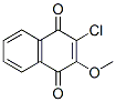 2-Chloro-3-methoxy-1,4-naphthoquinone molecular structure