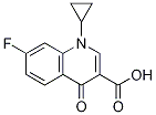1-Cyclopropyl-7-fluoro-4-oxo-1,4-dihydroquinoline-3-carboxylic acid molecular structure