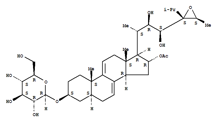Stigmastane,b-D-glucopyranoside deriv.